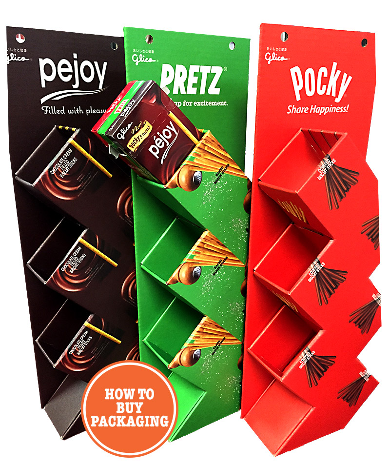 Displays Made with Corrugated Material