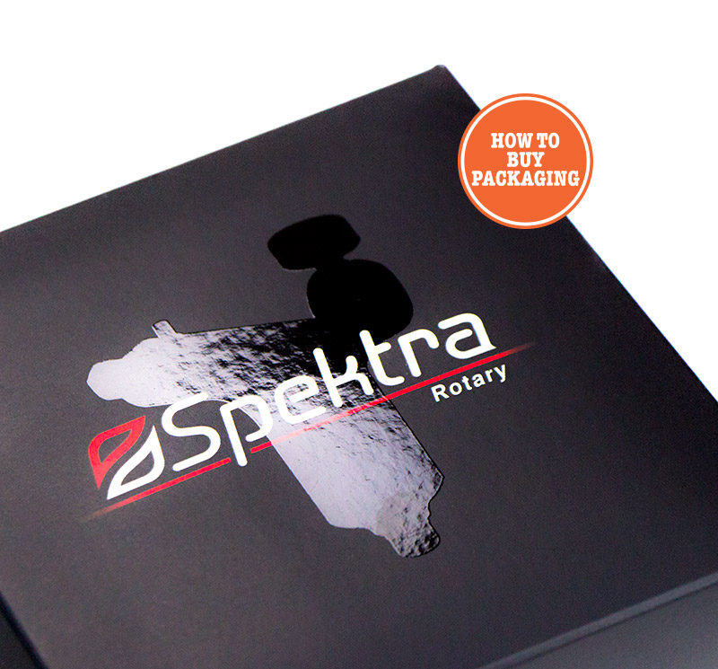 Custom Box Matte and Glossy Finish Example