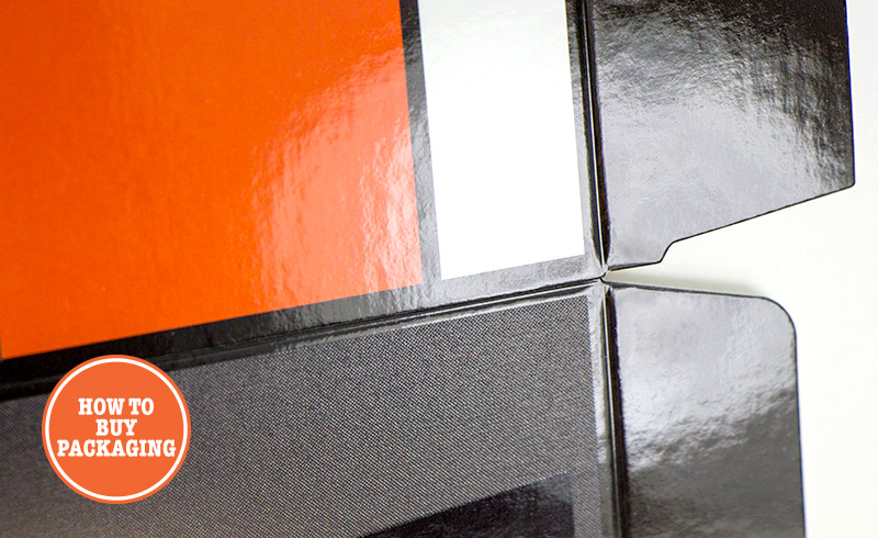 Folding Carton with Texture and Glossy Finish