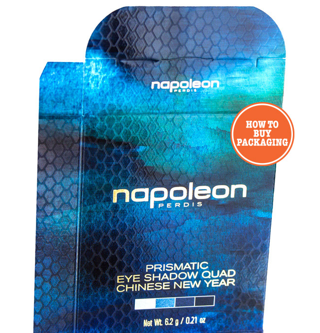 Folding Carton with a Textured Finish