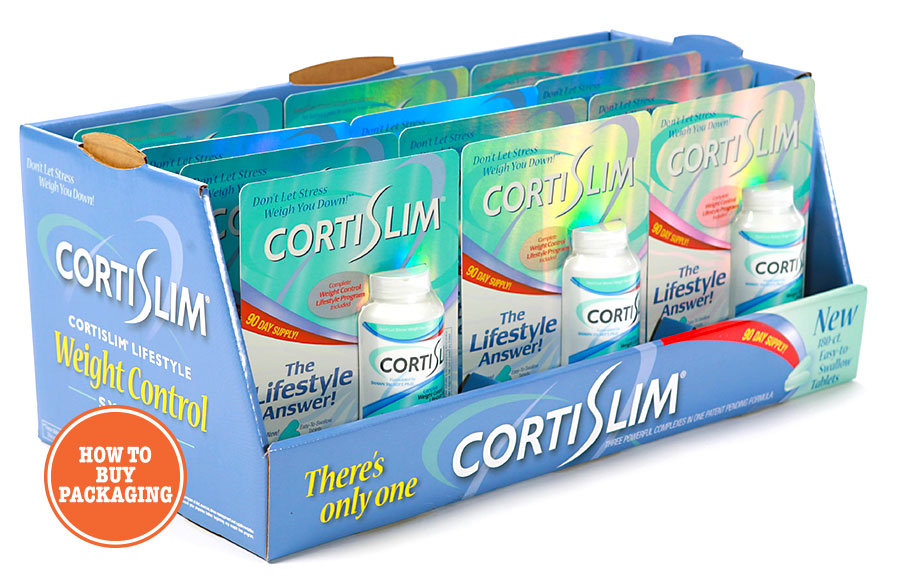 Beautiful Stretch Pak Counter Display Presentation