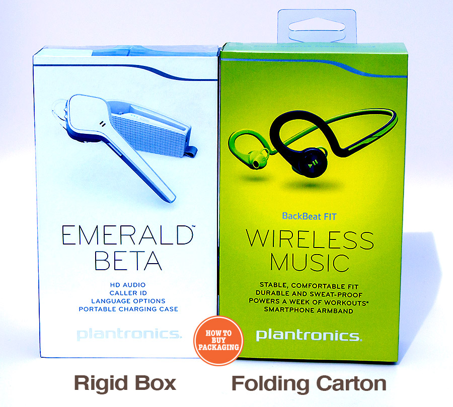 Rigid Box and Folding Carton Comparison Example